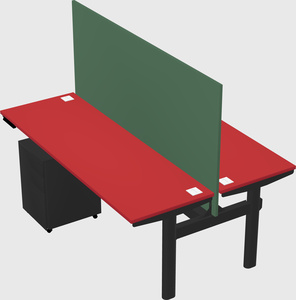Shared electric desk