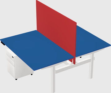 Shared electric desk
