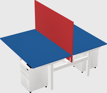 Shared electric desk