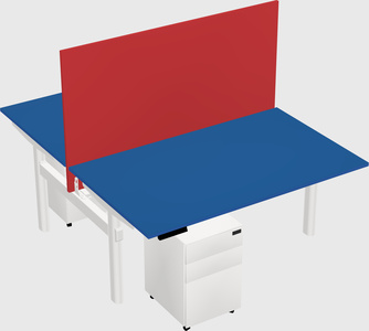 Shared electric desk