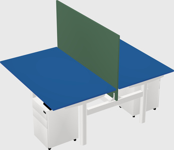Shared electric desk