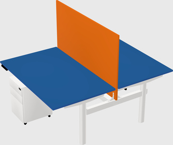 Shared electric desk