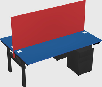 Shared electric desk