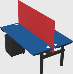 Shared electric desk