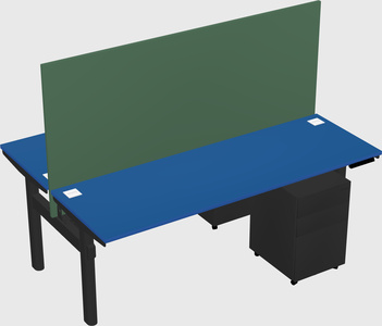 Shared electric desk