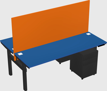 Shared electric desk