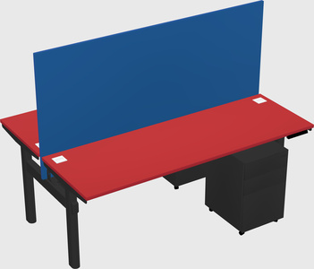 Shared electric desk