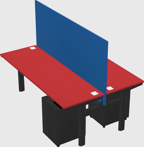 Shared electric desk