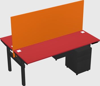 Shared electric desk