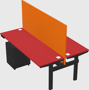 Shared electric desk