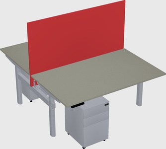 Shared electric desk
