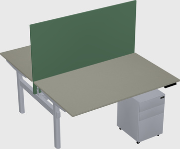 Shared electric desk