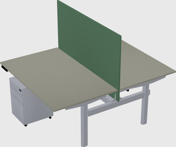 Shared electric desk