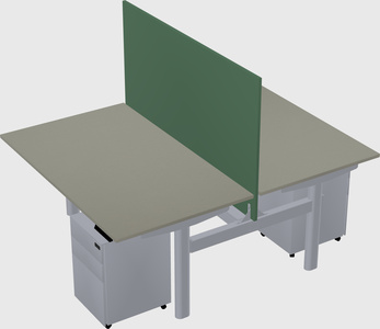 Shared electric desk