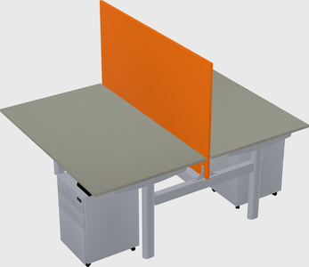 Shared electric desk