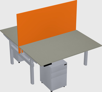 Shared electric desk