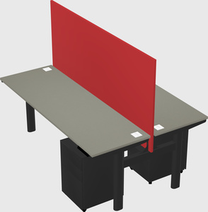 Shared electric desk