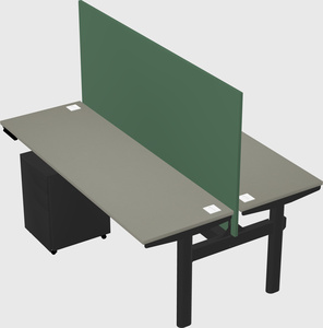 Shared electric desk