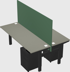 Shared electric desk