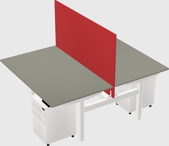 Shared electric desk