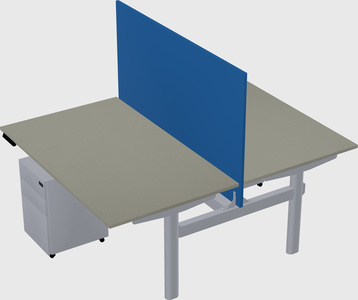 Shared electric desk