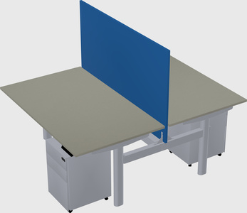 Shared electric desk