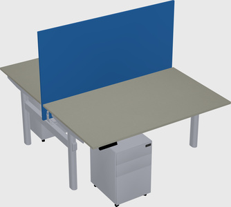 Shared electric desk