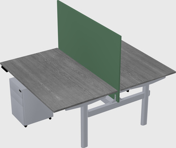 Shared electric desk