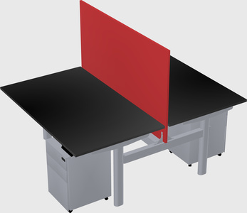 Shared electric desk