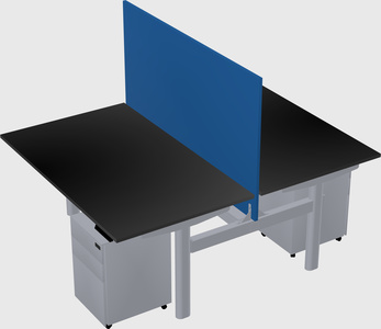 Shared electric desk