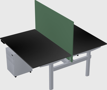 Shared electric desk