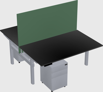 Shared electric desk
