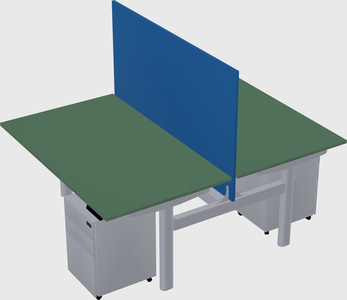 Shared electric desk