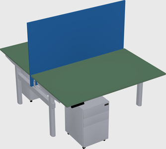 Shared electric desk