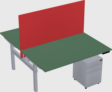Shared electric desk