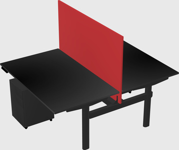 Shared electric desk