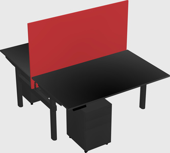 Shared electric desk