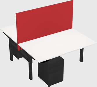 Shared electric desk