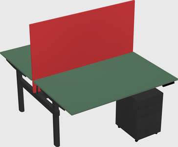 Shared electric desk