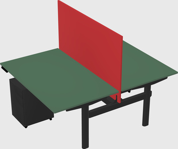 Shared electric desk