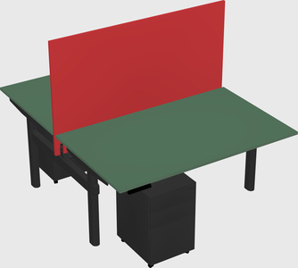 Shared electric desk
