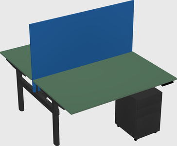 Shared electric desk