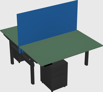 Shared electric desk