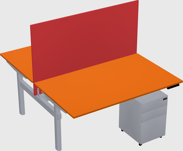 Shared electric desk