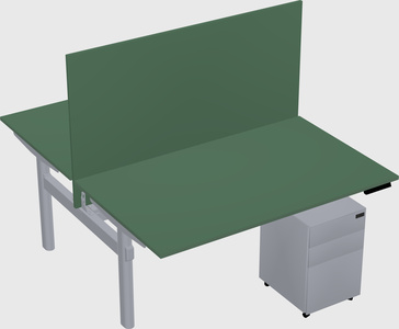 Shared electric desk