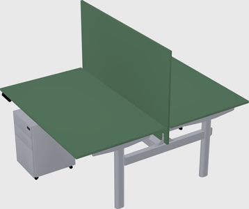 Shared electric desk