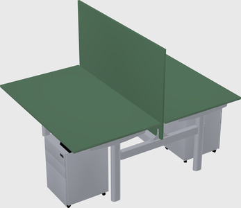 Shared electric desk