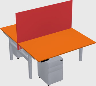 Shared electric desk