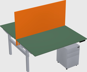 Shared electric desk