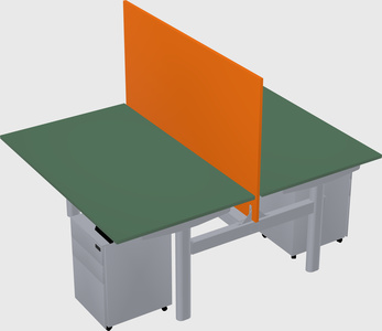 Shared electric desk